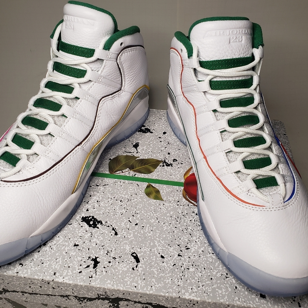 AIR JORDAN 10 RETRO 'WINGS' MENS 11.5 [CK4352-103] - Picture 6 of 16